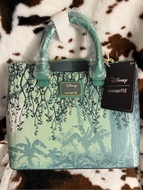 Loungefly Mint Green Jungle Book Vines Satchel